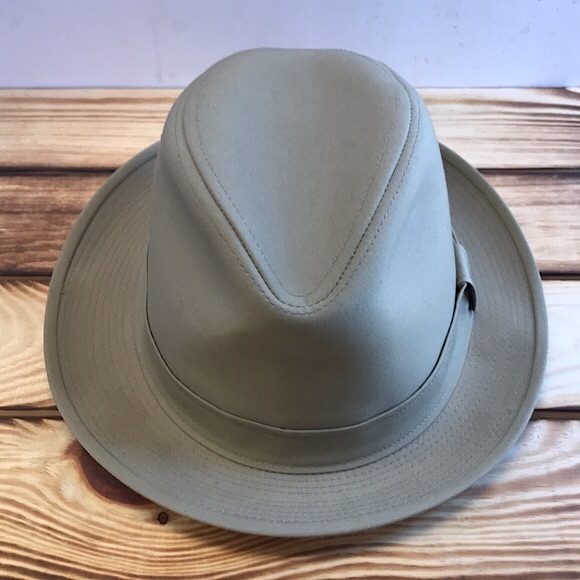 Vintage A. Adams & Spire Fedora Trilby Hat, Size XL / Made in USA - Picture 5 of 10